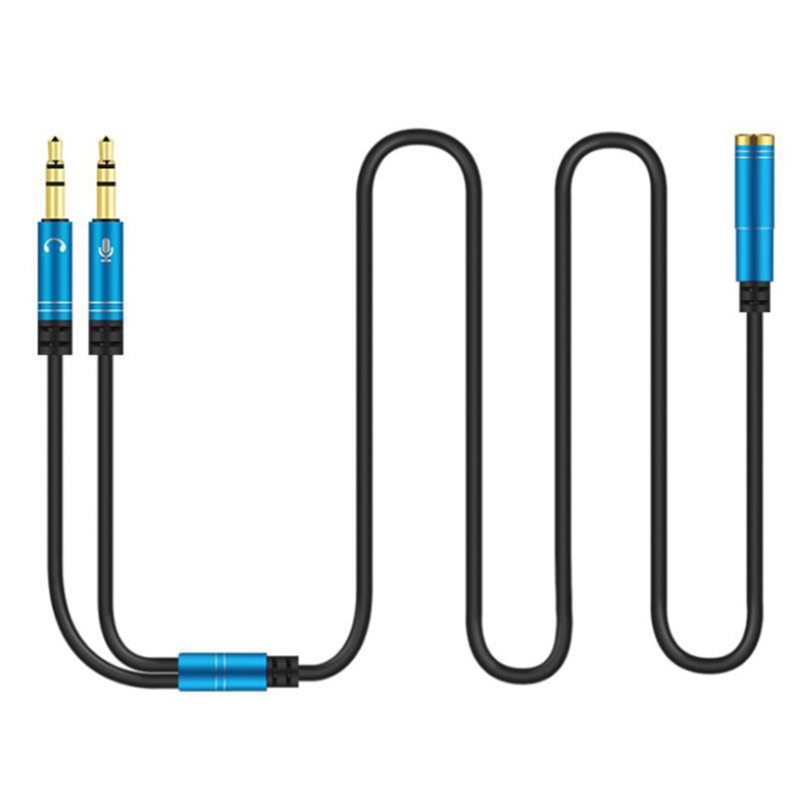 Headphone Splitter Cable for Computers, 3.5mm Jack Cable Spl