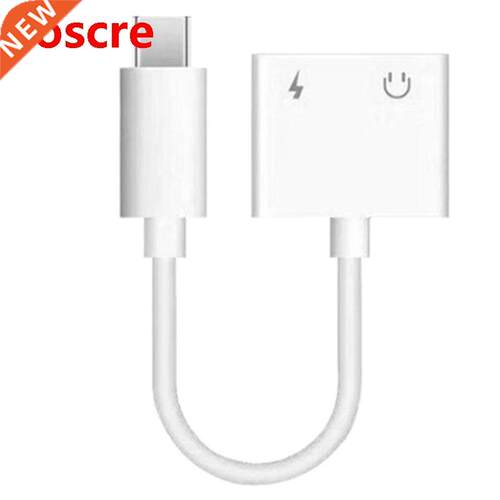 Type C to .5mm Audio Cable USB C Headphone Adapter Combo fo