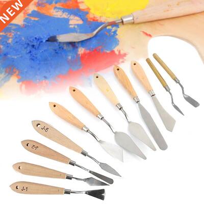 11Pcs Palette Texture Scraper Tool Paint Art Oil Mix Scrape