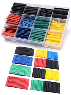 530pcs 580pcs box-packed 2:1 Wrap Wire Cable Insulated Polyo