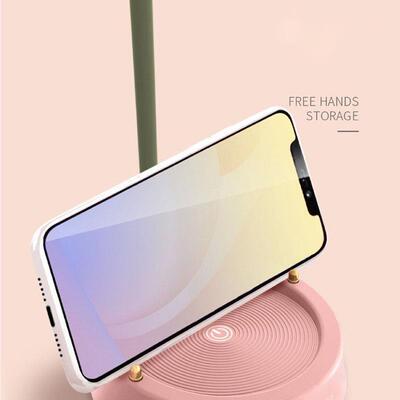 Flower LED Desk Lamp Student Bedroom Room Lighting Touch Rea