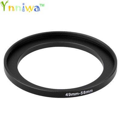 49-58mm Metal Step Up Rings Lens Adapter Filter Set