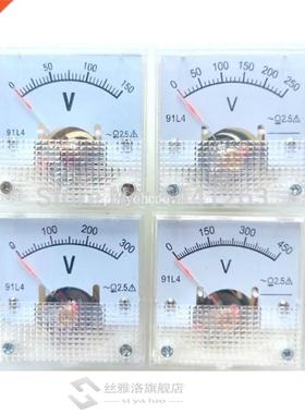 91L4 AC 0-150V 250V 300V 450V og Panel Volt Volta Meter Vo