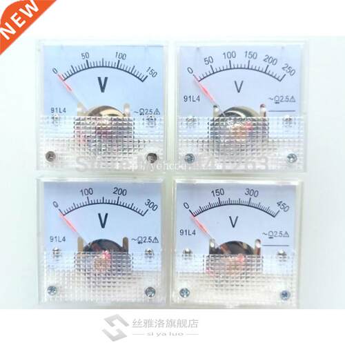 91L4 AC 0-150V 250V 300V 450V og Panel Volt Volta Meter Vo