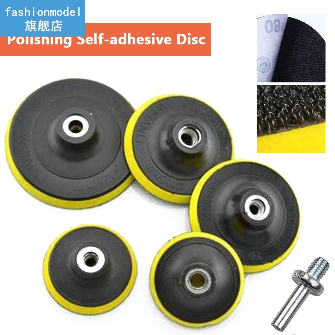 3' 4' 5' 6' 7' Sand Paper Pad Abrasive Tool Sander Disc Disk