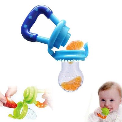 New Kids Nipple Fresh Food Milk Nibbler Feeder Feeding Safe