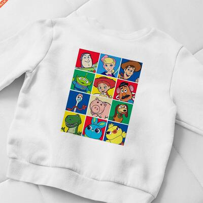 Toy Story Kids Sweatshirt Comfy White Exquisite Tops Clothe