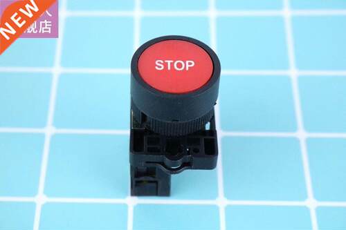5PCS Marking self reset movable flat head button ZB2-BA442