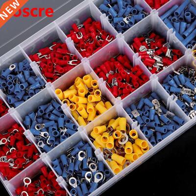 1200Pcs Electricl Wire Terminl Crimp Connector Combintion