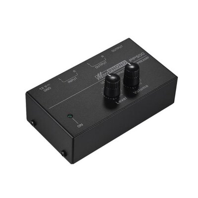 PP500 Phono Preamp Preamplifier with Level Volume Control fo