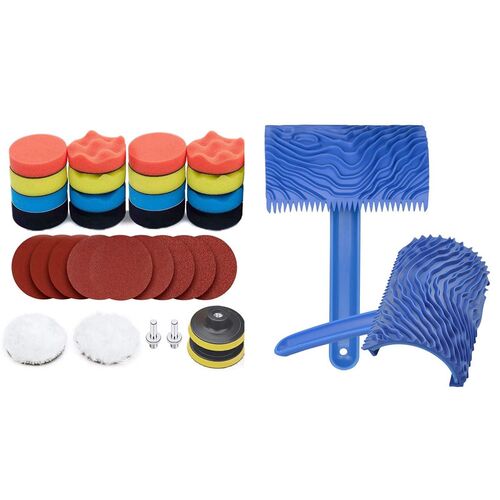 Polishing Pad Kit, Car Foam Drill Bit Polishing Pad Wool