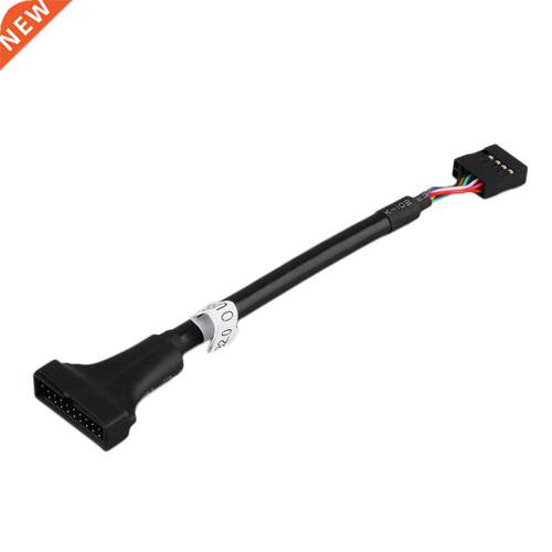 USB 2.0 9 Pin Female to USB 3.0 20 Pin Male Extension Cable