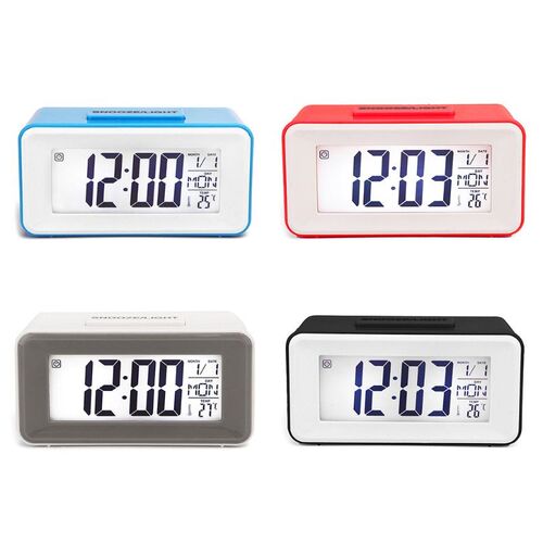 Digital LED Alarm Clocks Student Clocks With Week Snooze The