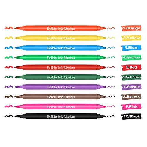 449C Double Sided Food Grade Gourmet Writers Food Coloring M