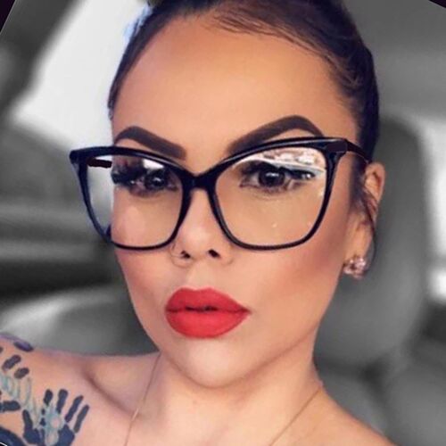 Cateye Glasses Women Retro Glasses Frame for Women/Men Brand