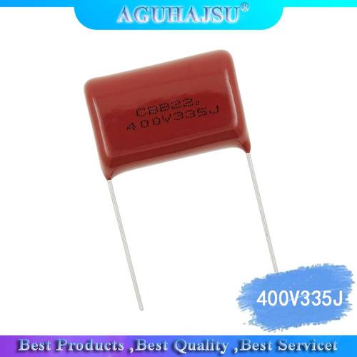 10PCS 400V335J 3.3uF Pitch 25mm 400V 335 3300nf CBB Polypr