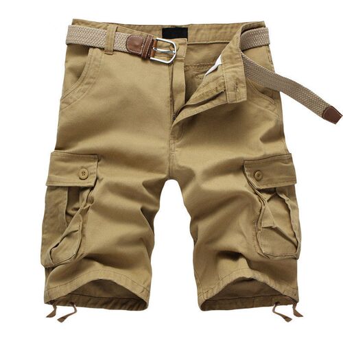 2021 Summer Men's Baggy Multi Pocket Military Cargo Shor