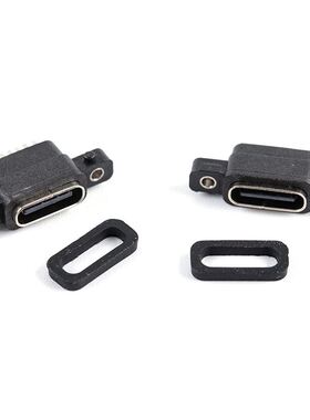 2/4Pc USB 3.1 Type-C 6 Pin Female Socket SMD DIP Connector W