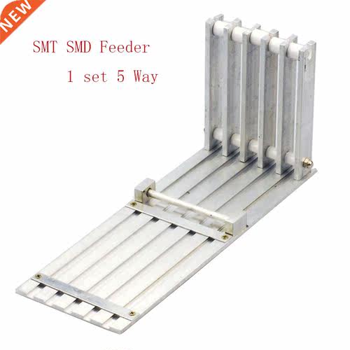 New 1 set 5 Way SMT SMD Feeder SMT SMD Components for DIY Pr