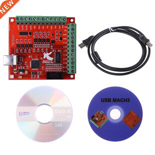 CNC USB MACH3 100Khz Breakout Board 4 Axis Interface Driver