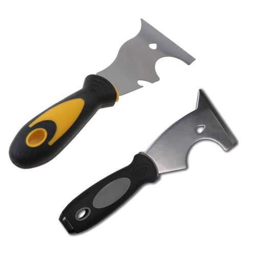 1pc Stainless Steel Paint Putty Scraper 7in1 Tool Paint Can