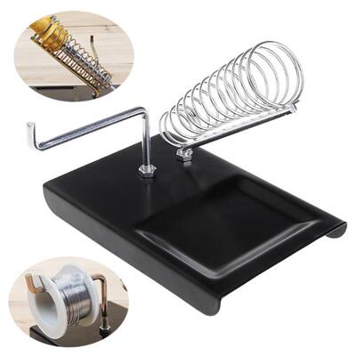 Electric Soldering Iron Stand Holder Metal Support Station H