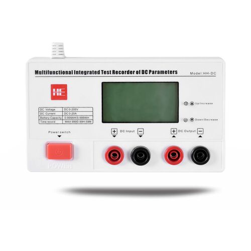 LED Light Tester Power Parameter Recorder Large Screen with