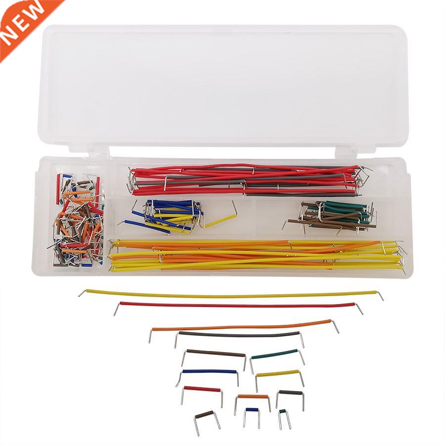 140Pcs/Box Solderless Breadboard Jumper Wire Cable Kit 14 Ki