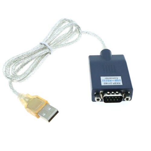 1pcs/ USB 2.0 to RS232 DB9 COM Serial Port Device Converter