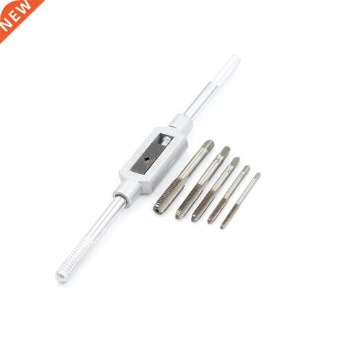 6Pcs Mini Tap Set Hand Tap Thread Wire Tapping M3-M8 With Ta