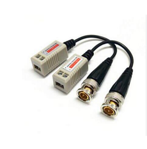 2PCS passive rj45 video and power balun video balun HD AHD C