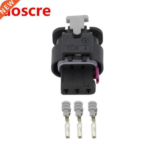 3 Pin Female Waterproof Auto Wire Connector Sealed Plastic C