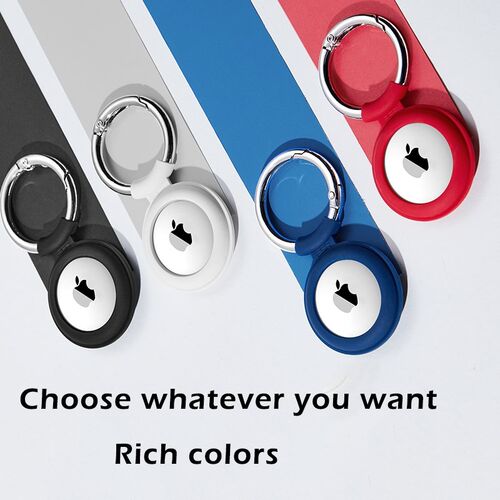 Soft Liquid Silicone Protective Case For Airtags Cover Hanga