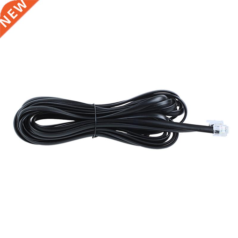6P6C RJ11 Telephone Extenson Fax Modem Cable Lne 5M Length