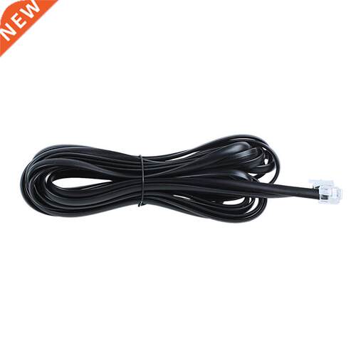 6P6C RJ11 Telephone Extenson Fax Modem Cable Lne 5M Length