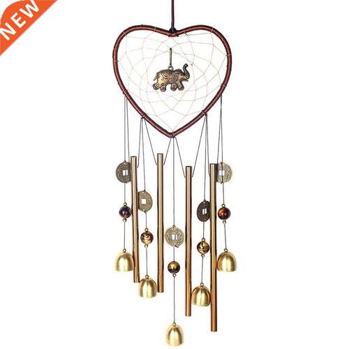 Elephnt Wind Chimes Outdoor/Indoor,Ctcher Metl Bell Wind