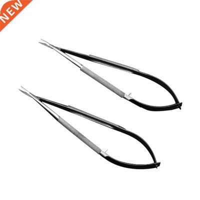 Microscopic Scissor Forcep Probe Micro Hook Tweezer Spatula