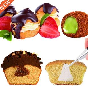 6pcs/set Cre Icing Piping Nozzle Tip Stainless Steel Puff