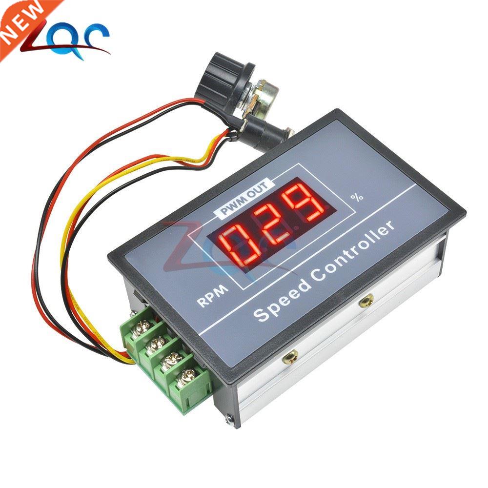 0A DC 6V 12V 24V 48V PWM Motor Speed Controller LED Digita