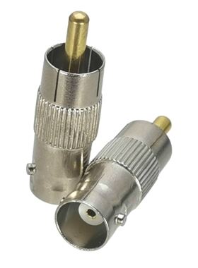 10Pcs Connector BNC Female jack to RCA TV Male plug RF Adapt