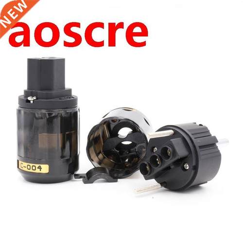 C-004 IEC Connector P-004E EUR AC Power plug Schuko plug