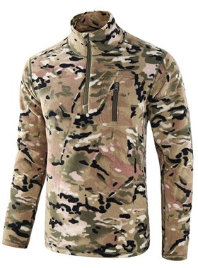 Men's Thermal Fleece Military Tactical Jacket Autumn Win