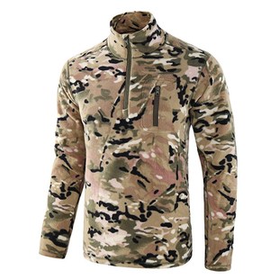 Men's Thermal Fleece Military Tactical Jacket Autumn Win