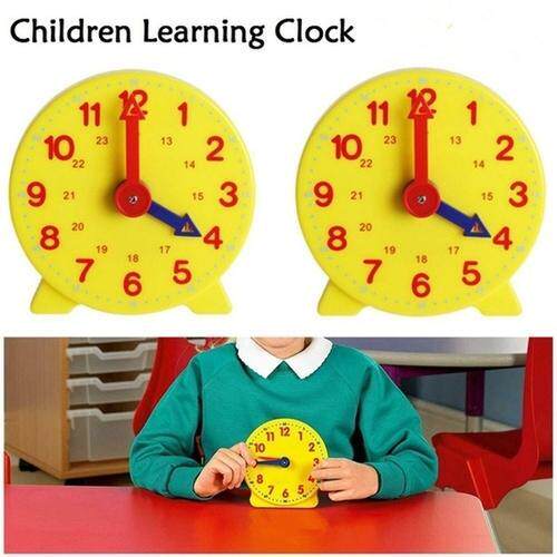 1PCS Student Learnng Clock Tme Learngs Kds Educatonal T