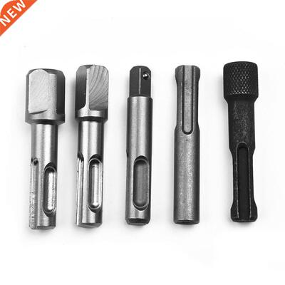 5Pcs 1/4 3/8 1/2 SDS Plus Socket Drver Drll Bt Hex Sha