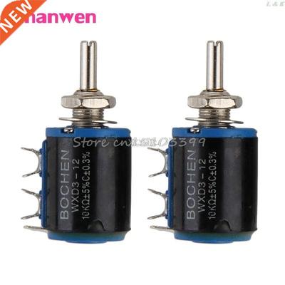 2Pcs WXD3-12 10K Precision Multi Shift Potentiometer M12 d