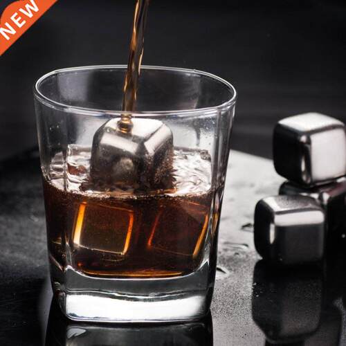 Whisky Wine Stainless Ice Cooler Reusable Whiskey Stones Chi