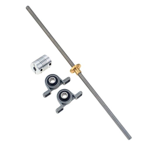 3D Printer CNC T8-400mm Lead Screw Set KP08 Shaft Coupling T