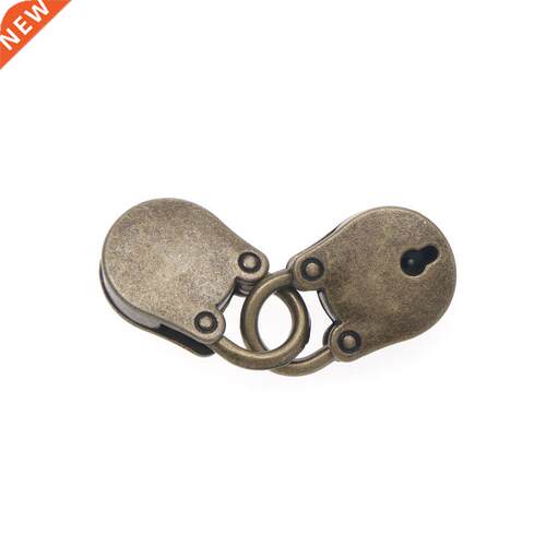 Old Style Mini Padlock Small Lugga Box Key Lock Copper Col