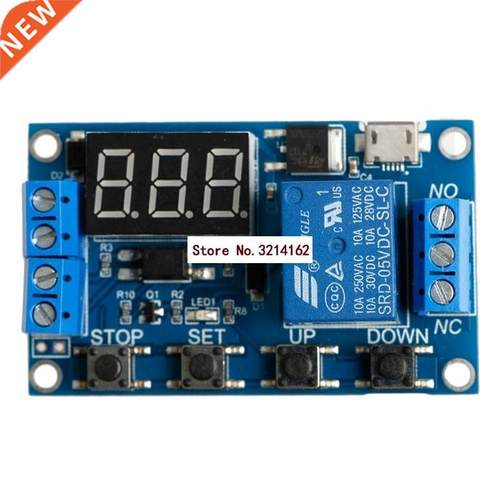 6-30V Relay Module Switch Trigger Time Delay Circuit Timer C